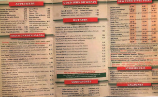 Toledo’s Ii Pizza menu