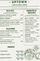 Hick'ry Stick Catering, Cafe, and Carry Out menu