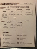 Dashiwa Ramen menu