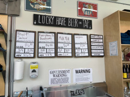 Lucky Hare Brewing Company food