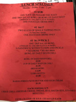 Papa Don's Pizza menu