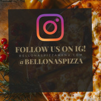 Bellona's Pizza menu