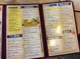Drifters menu