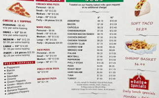 Miller Brandes menu