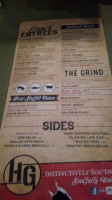 Hebron Grille menu