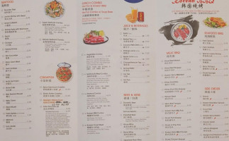 George's Hot Pot Korean Bbq menu
