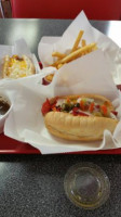 Mel's Hot Dogs food