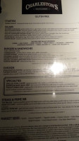 Charleston's menu