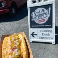 Rushing Duck Brewing food