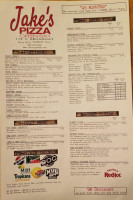 Jake's Pizza Green Bay menu