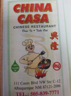 China Casa food