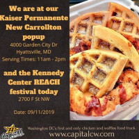 Capital Chicken And Waffles food