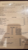 Dusal's Italian menu