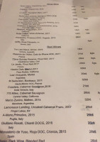 Table At Fort Plain menu