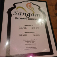 Sangam Indian Cuisine inside