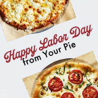 Your Pie Pizza food