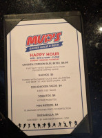 Mvp's menu