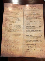 The Toasted Goat menu