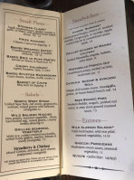 Griffin And Wells Cafe menu