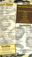 Whitlow's Forerunner menu