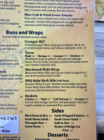 Snug Harbor Waterfront menu