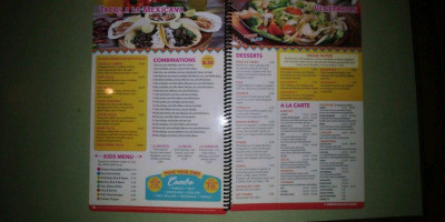 El Sombrero Mexican Grill menu