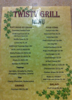 Twisty Grill menu