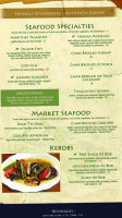 Mykonos Authentic Greek Cuisine menu