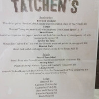 Tatchen's menu