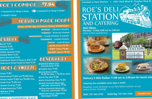 Roe's Deli Catering food