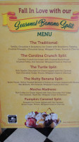 Maple View's County Line Creamery menu