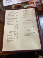 Thai Arawan menu