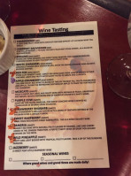 Stone Cliff Winery menu