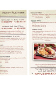 Apple Spice Box Lunch Delivery Catering Murray, Ut menu