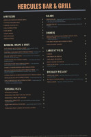 Hercules Grill menu