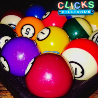 Clicks Billiards Billiards, Games, Sports, Grill food