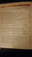 Lakeside Cafe menu