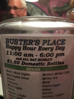 Buster's Place food
