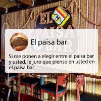 El Paisa Cafe Incorporated menu