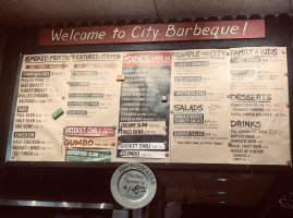 City Barbeque, LLC menu