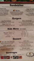 The Parrot Steakhouse And Grill menu
