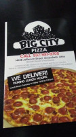 Big City Pizza food