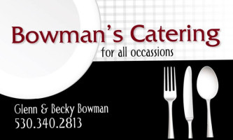 Bowman's Catering food