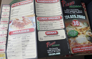 Pizza Roma Of Pine menu