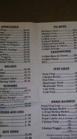 Cafe Veiller menu