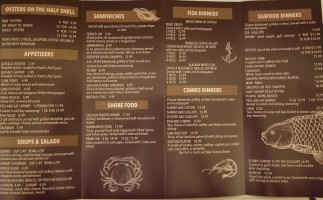 Fishtales Seafood menu