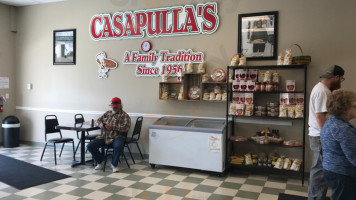 Casapulla's Christiana Subs Steaks inside
