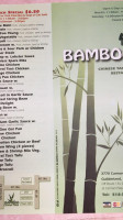 Bamboo menu