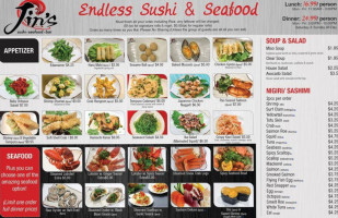 Jin’s Sushi Seafood food