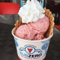 Sub Zero Nitrogen Ice Cream food